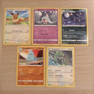 Pokémon Card Set – 5 Cards (Set C) - McDonald’s 2025